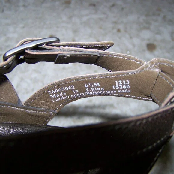 Clarks Pewter Heels ‘Star-Mello’ 6.5 M - Picture 4 of 4